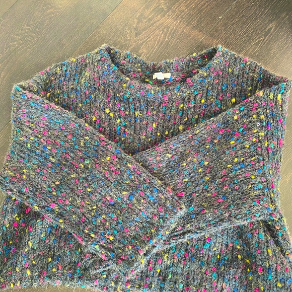 fuzzy cropped sweater urban outfitters - Picture 3 of 4